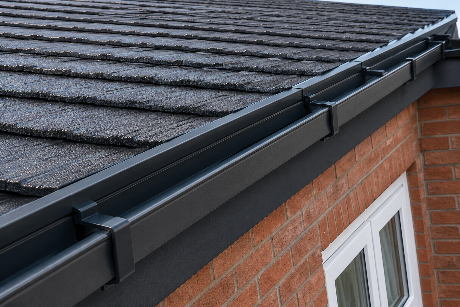 After professional gutter cleaning Birmingham Wow Gutters Ltd