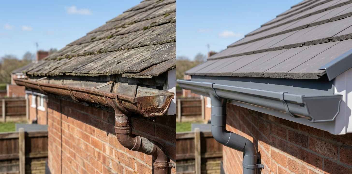 Leaking Gutter Repair Birmingham: Fix or Replace?