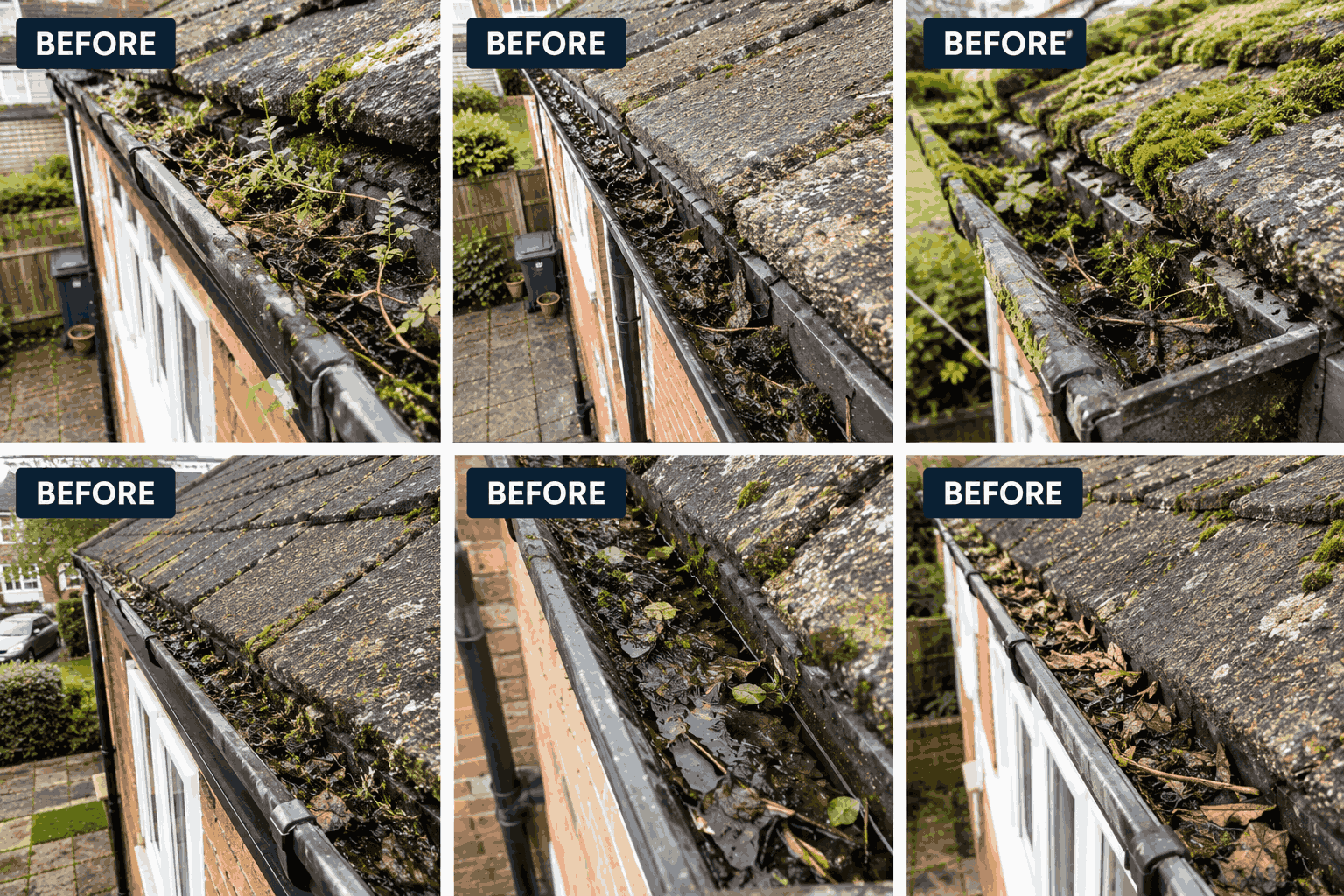 Gutter cleaning equipment deployed on a residential street near Smethwick and Oldbury