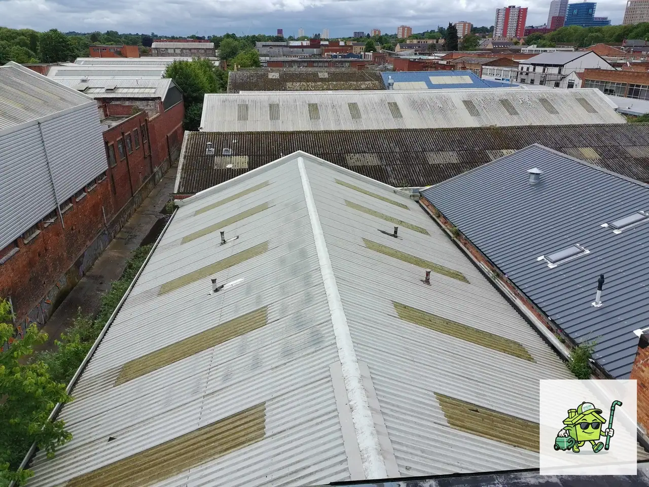 Commercial Property Gutter Maintenance Programme