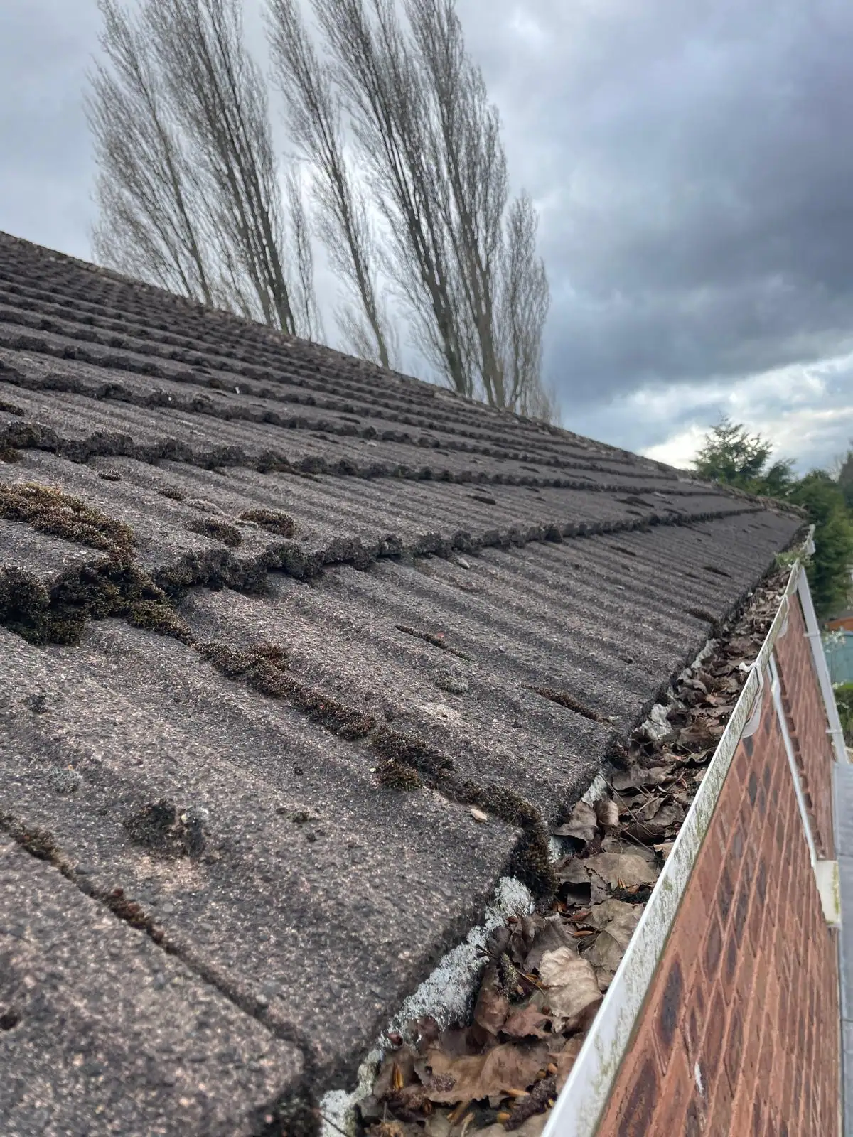 Solihull Gutter Channel - Before