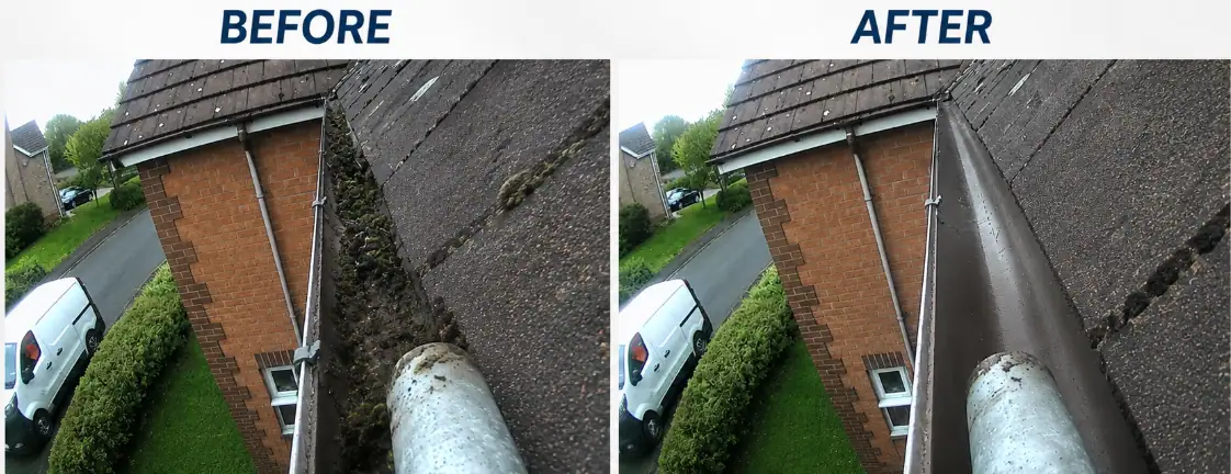 Gutter Cleaning Wolverhampton | WOW Gutters Ltd — Local Specialists